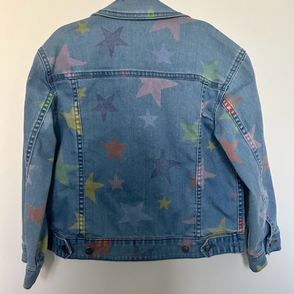Stella McCartney Kids Star Print Denim Jacket - Picture 7 of 8